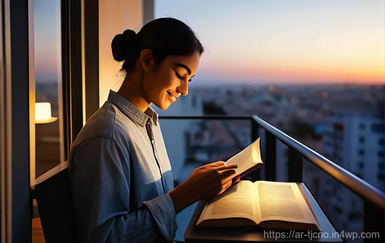 테크노스트레스 예방을 위한 법적 조치 - **Prompt 1: Digital Disconnection for Well-being** "A serene, peaceful scene of a young adult, a...